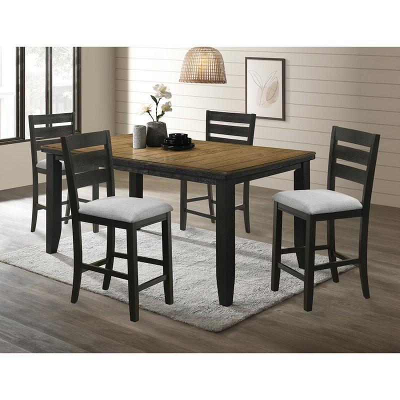 Large Picture of Crown Mark Bardstown 2752WC-T-4278 Counter Height Dining Table