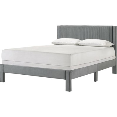 Crown Mark Lucia 5097LG-Q Queen Bed - Light Grey