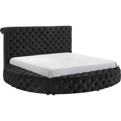 Crown Mark Brigitte 5202BK-K King Bed - Black