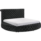 Crown Mark Brigitte 5202BK-Q Queen Bed - Black