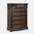 Crown Mark Stanley B1610-4 Chest - Coffee Brown