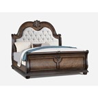 Crown Mark Stanley B1610-K King Bed - Coffee Brown