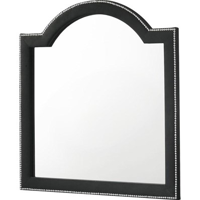 Crown Mark Cameo B2180-11 Dresser Mirror - Black