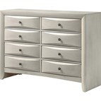 Crown Mark Emily B4255-1 Dresser - White