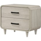 Crown Mark Nyomi B4900-2 Nightstand - White