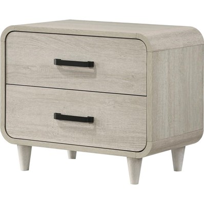 Crown Mark Nyomi B4900-2 Nightstand - White