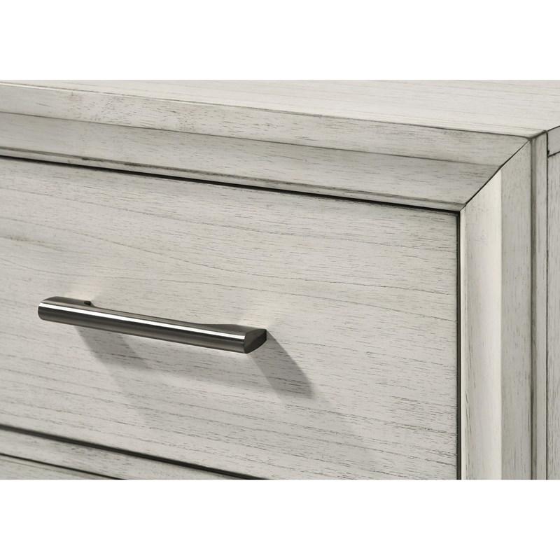Large Picture of Crown Mark Jaymes B6582-1 Dresser - White Mist