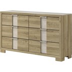Crown Mark Rangley B6832-1 Dresser - Driftwood