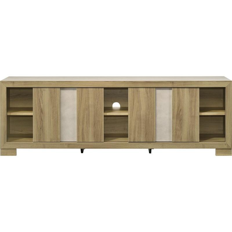 Large Picture of Crown Mark Rangley B6832-99 TV Stand - Driftwood
