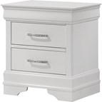 Crown Mark Amalia B6912-2 Nightstand - White