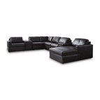 Signature Design by Ashley ModMax II 74305S48 8 pc Sectional with Chaise and Audio Consoles