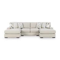 Benchcraft Laurelgrove 75105S7 3 pc Double Chaise Sectional (Sectionals - Stationary)