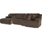 Signature Design by Ashley Top Tier 92705S12 4 pc Reclining Sectional with Chaise