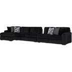 Signature Design by Ashley Midnight-Madness 98103S10 3 pc Sectional with Chaise
