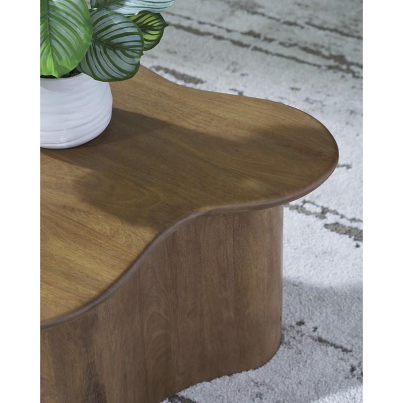 Large Picture of Signature Design by Ashley Abeford A4000711 Accent Cocktail Table Set