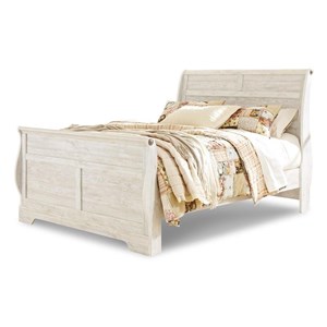 Signature Design by Ashley Willowton B267B31 King Sleigh Bed (Beds - King)