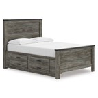 Signature Design by Ashley Frandern B4480B24 Full Panel Bed with Storage