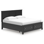 Signature Design by Ashley Lanolee B687B19 King Panel Storage Bed