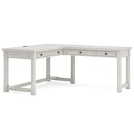 Signature Design by Ashley Robbinsdale H742H1 L-Shaped Home Office Desk (Office Desks - L-Shaped Desks)