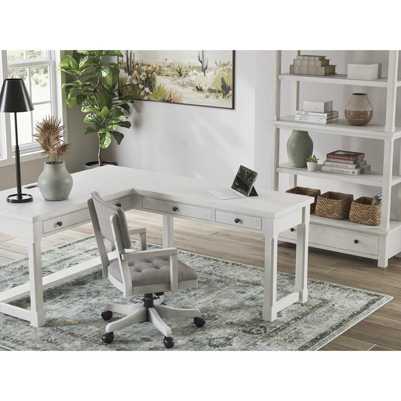 Large Picture of Signature Design by Ashley Robbinsdale H742H1 L-Shaped Home Office Desk