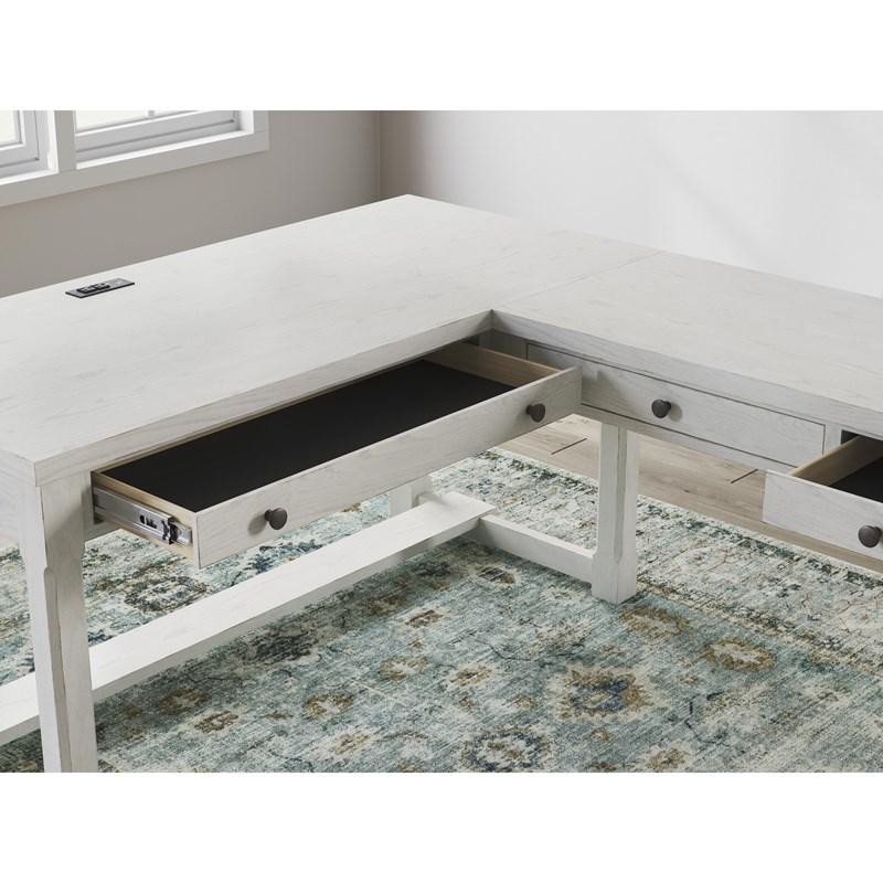 Large Picture of Signature Design by Ashley Robbinsdale H742H1 L-Shaped Home Office Desk