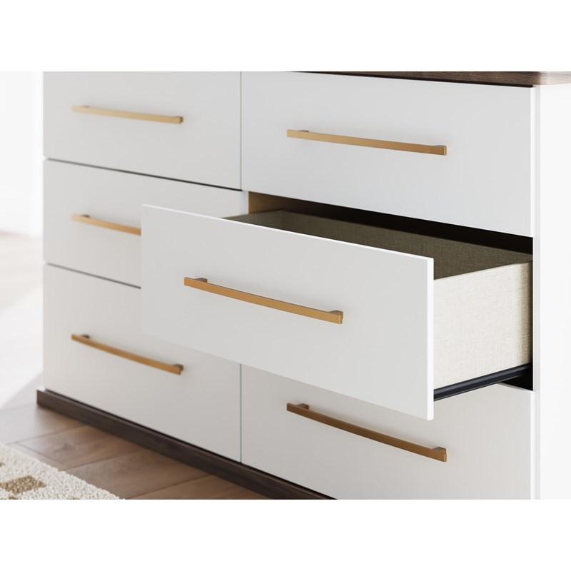Large Picture of Signature Design by Ashley Kendanport PCB1108-31 Six Drawer Dresser