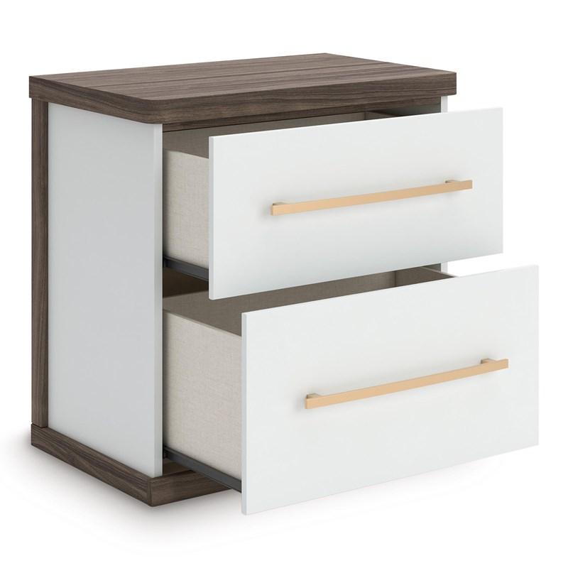 Large Picture of Signature Design by Ashley Kendanport PCB1108-92 Two Drawer Night Stand