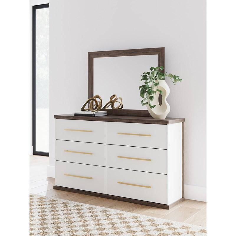 Large Picture of Signature Design by Ashley Kendanport PCB1108B1 Dresser and Mirror
