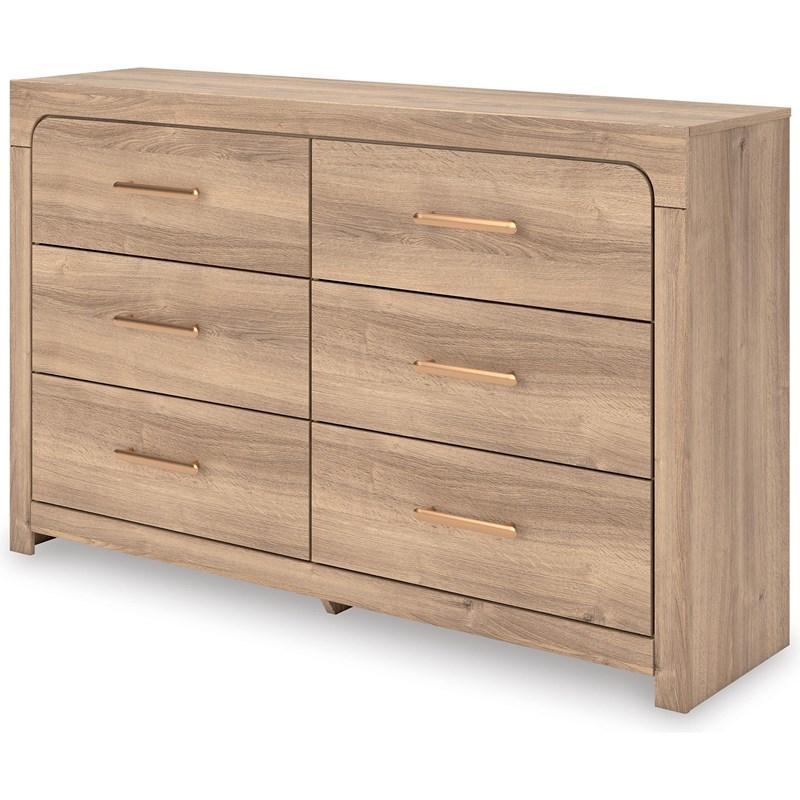 Large Picture of Signature Design by Ashley Kinlanni PCB1360-31 Six Drawer Dresser