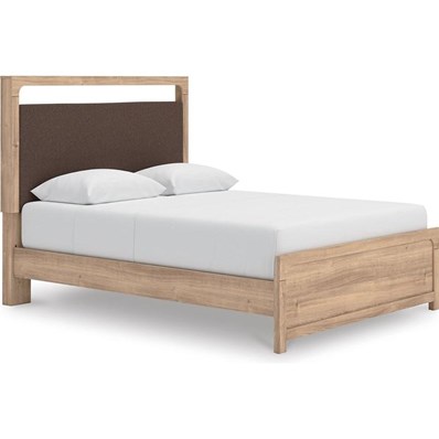 Signature Design by Ashley Kinlanni PCB1360B10 Queen Upholstered Platform Bed