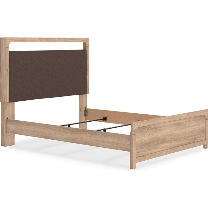 Large Picture of Signature Design by Ashley Kinlanni PCB1360B4 Queen Upholstered Panel Bed