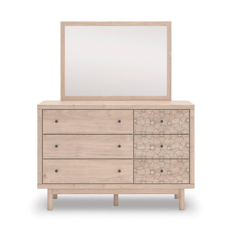 Large Picture of Signature Design by Ashley Arloster PCB1566B1 Dresser and Mirror