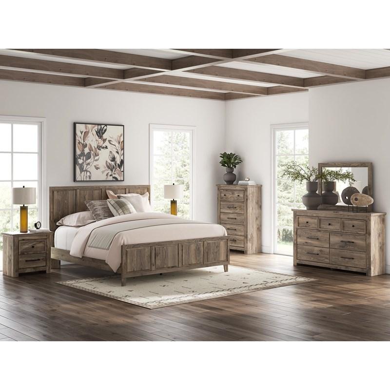 Large Picture of Signature Design by Ashley Rusticott PCB2260-36 Bedroom Mirror