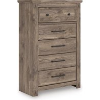 Signature Design by Ashley Rusticott PCB2260-46 Five Drawer Chest (Chests - 5 Drawers)