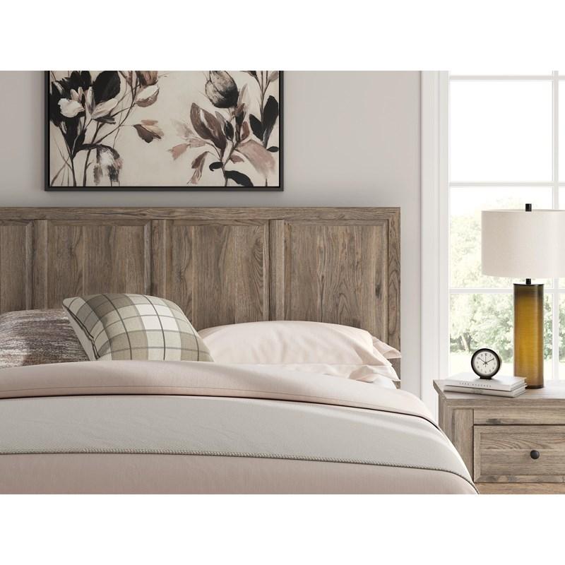 Large Picture of Signature Design by Ashley Rusticott PCB2260-58 King Panel Headboard