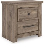 Signature Design by Ashley Rusticott PCB2260-92 Two Drawer Night Stand