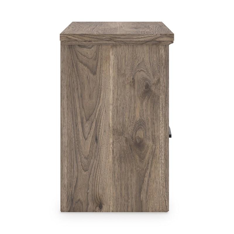 Large Picture of Signature Design by Ashley Rusticott PCB2260-92 Two Drawer Night Stand