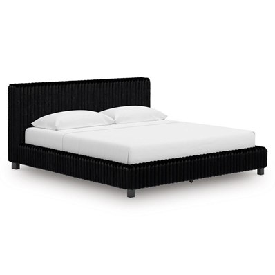 Signature Design by Ashley Zuraleus PCB3380B13 King Upholstered Bed