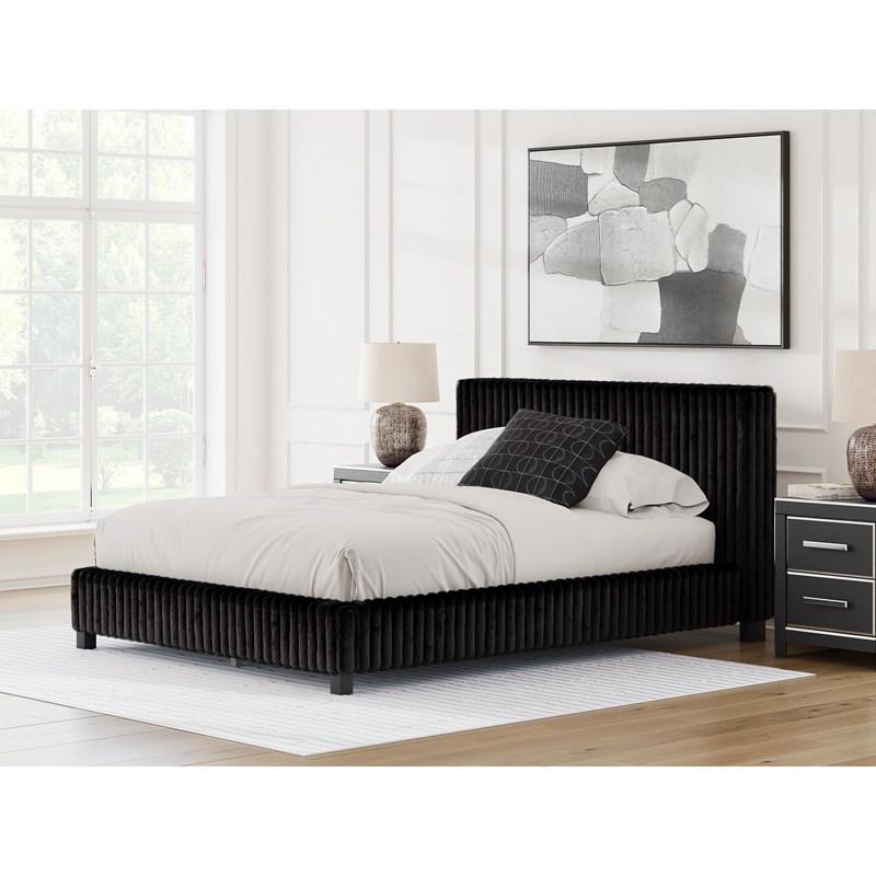 Large Picture of Signature Design by Ashley Zuraleus PCB3380B8 Queen Upholstered Bed