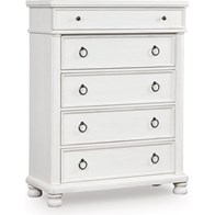 Signature Design by Ashley Rowlenstown PCB823-46 Five Drawer Chest (Chests - 5 Drawers)