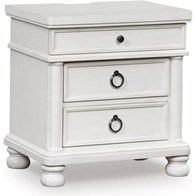 Signature Design by Ashley Rowlenstown PCB823-93 Three Drawer Night Stand (Nightstands - 3 Drawers)