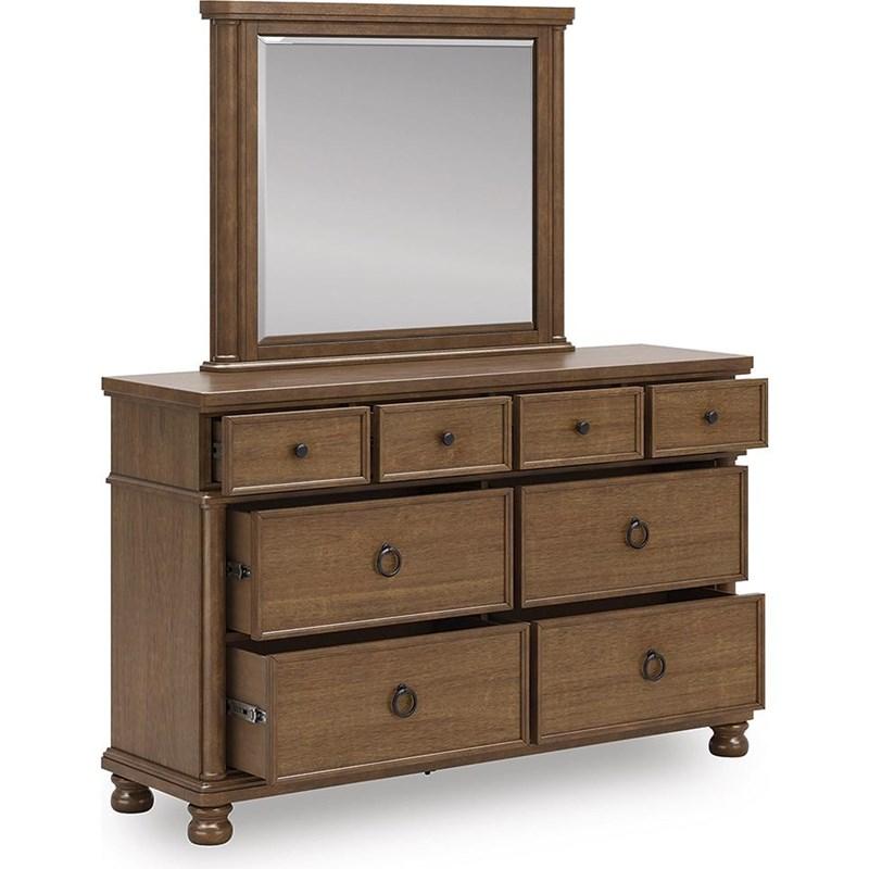 Large Picture of Signature Design by Ashley Rowlenstown PCB824B1 Dresser and Mirror