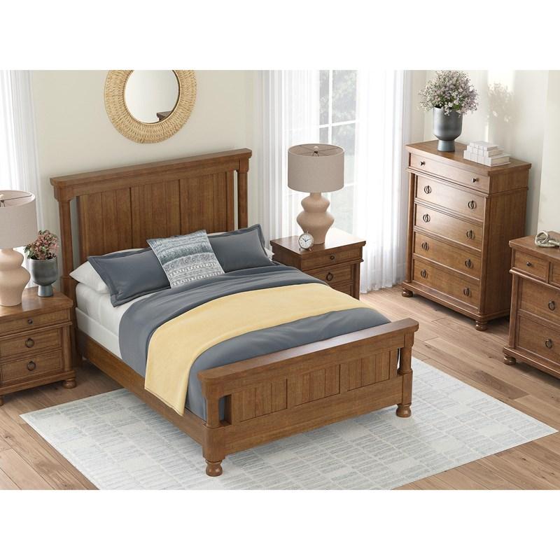 Large Picture of Signature Design by Ashley Rowlenstown PCB824B2 Queen Poster Bed