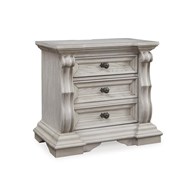 Signature Design by Ashley Bruchandi PCB948-93 Three Drawer Night Stand (Nightstands - 3 Drawers)