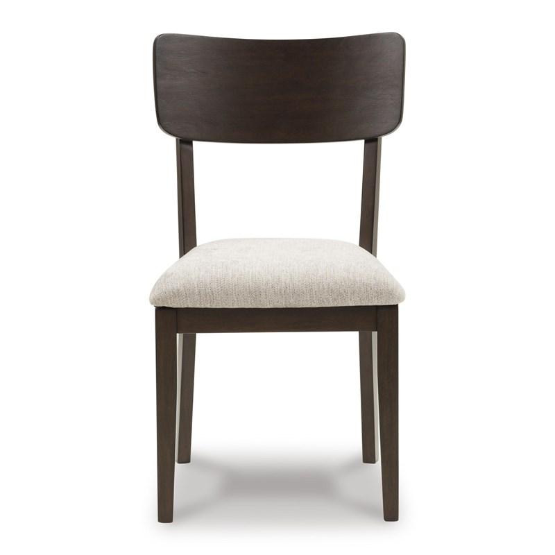 Large Picture of Signature Design by Ashley Mallenette PCD607-07 Dining Upholstered Side Chair