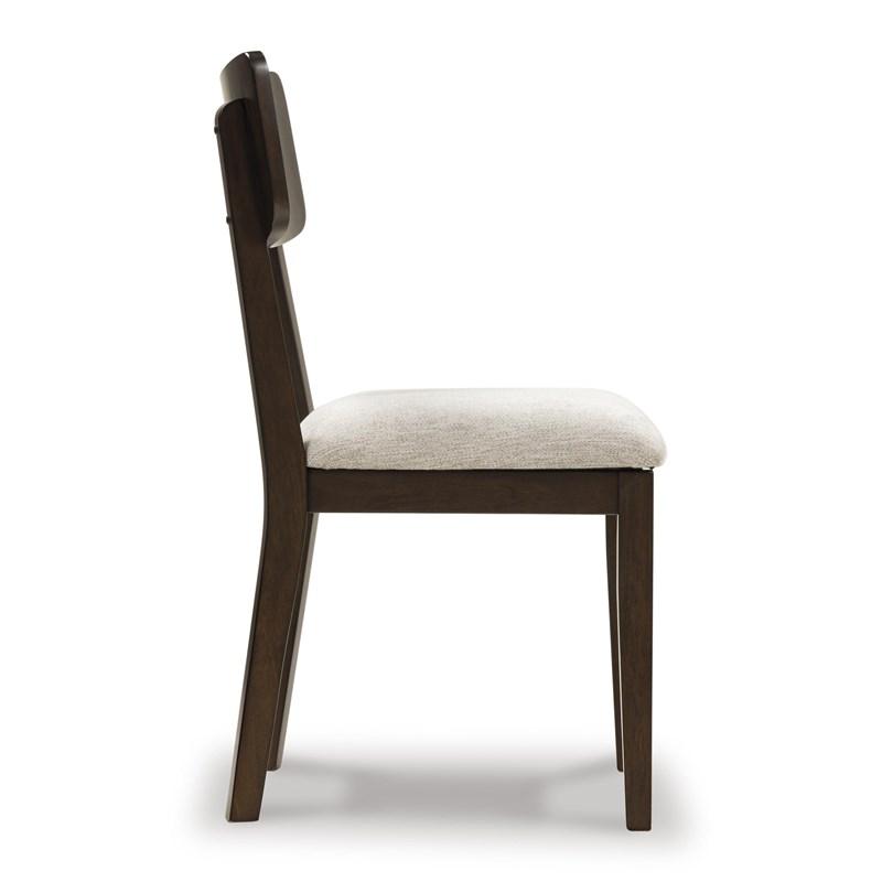 Large Picture of Signature Design by Ashley Mallenette PCD607-07 Dining Upholstered Side Chair