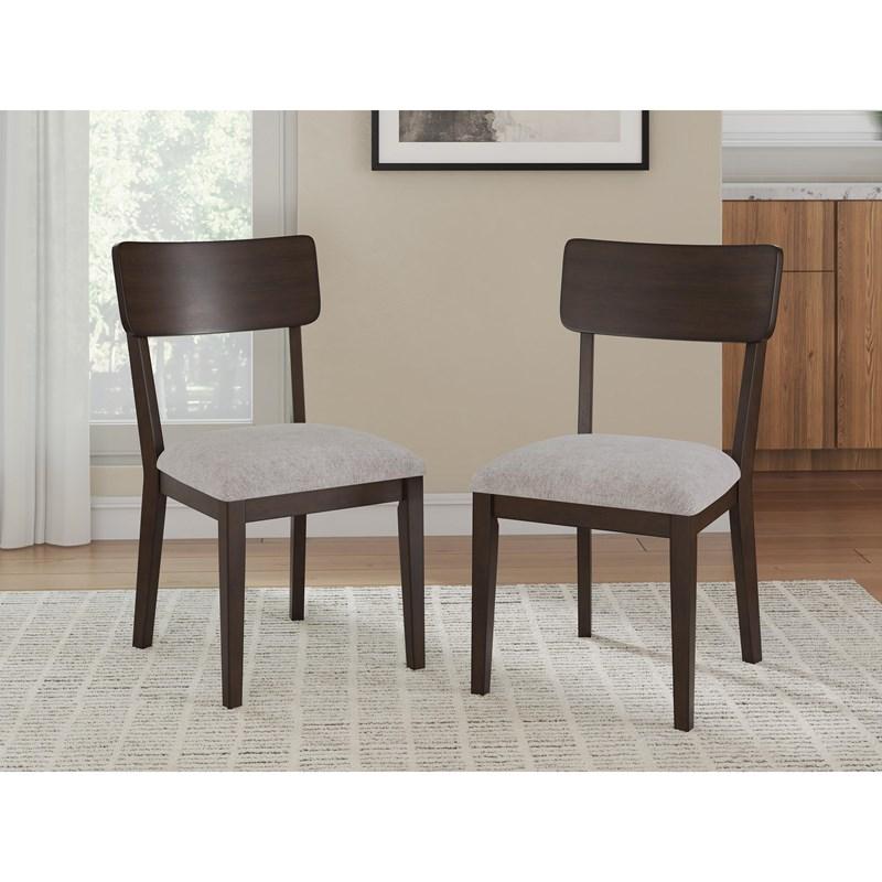Large Picture of Signature Design by Ashley Mallenette PCD607-07 Dining Upholstered Side Chair