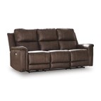 Signature Design by Ashley Bleckley PCU1200115 Power Reclining Sofa with Adjustable Headrest