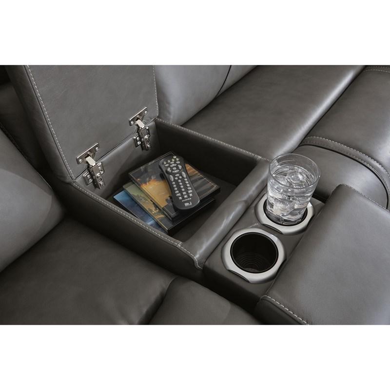 Large Picture of Signature Design by Ashley 5Z - Pittson PCU12600S10 7 pc Power Reclining Sectional