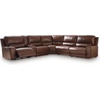 Signature Design by Ashley DeepWakes PCU62607S36 6 pc Reclining Sectional with Storage Console